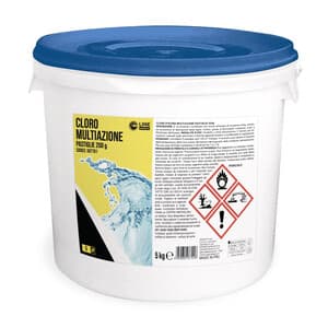 Cloro Piscina Multiazione Pastiglie 200 g Cf 5 kg - 2