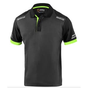 Sparco Polo Toledo Grey Green Tg M - 2