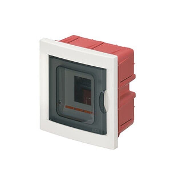Centralino Incasso IP40 Bianco 4 Mod Porta Fume - 2
