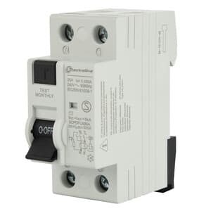 Interruttore Differenziale 30MA 25A 6KA Tipo AC 2 Pezzi - 2