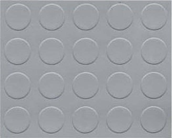Pavimento PVC Bolle H.100 Grigio 25 m Xtra - 2