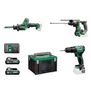 Trapano e Segaccio e Tassel KC12SKB 12V Hikoki Set - 2