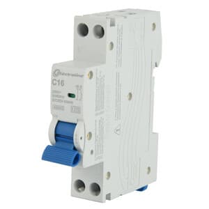 Interruttore Magnetotermico 16A 6KA 1P e N 4,5KA 2 Pezzi - 2