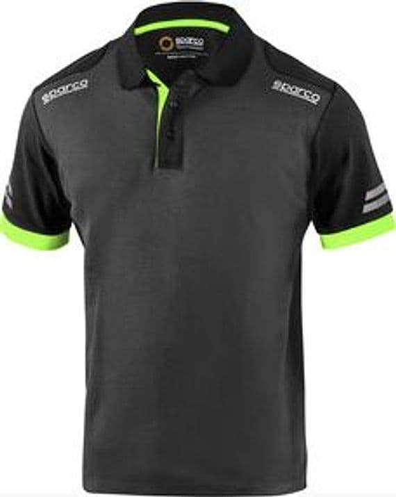 Sparco Polo Toledo Grey Green Tg Xl - 2