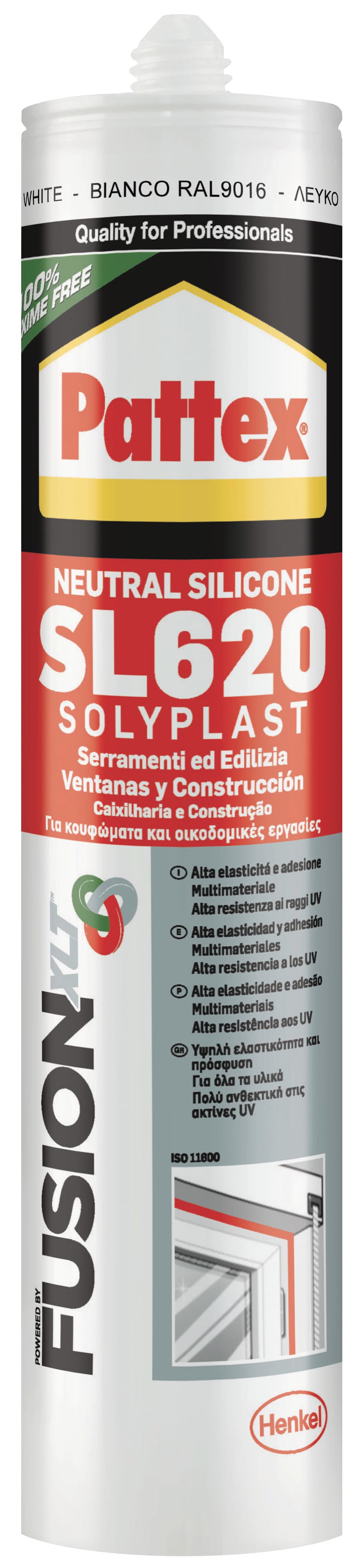 Sigillante Neutro Serramenti ed Edilizia Pattex Fusion SL620 Codice 59303 - 2