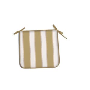Cuscino Panarea Cm 39 x 39 x 2 Rigato Tortora 4 Pezzi - 2