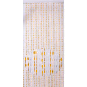 Tenda Corallo 125XH240 Cm Trasparente 6 Pezzi - 2