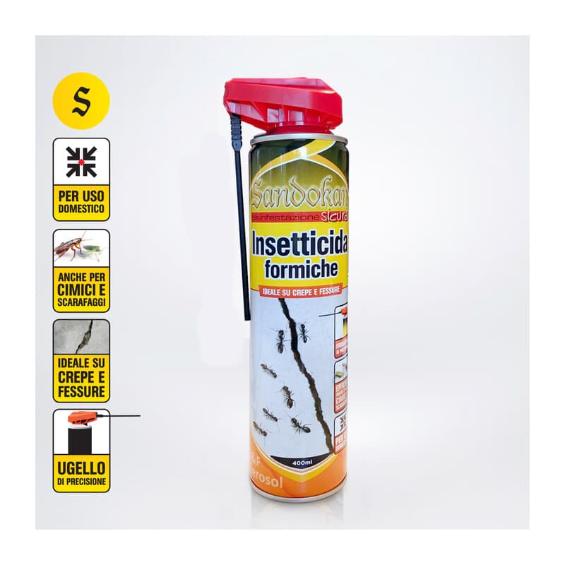 Insetticida Formiche e Striscianti 400ML 12 Pezzi - 2