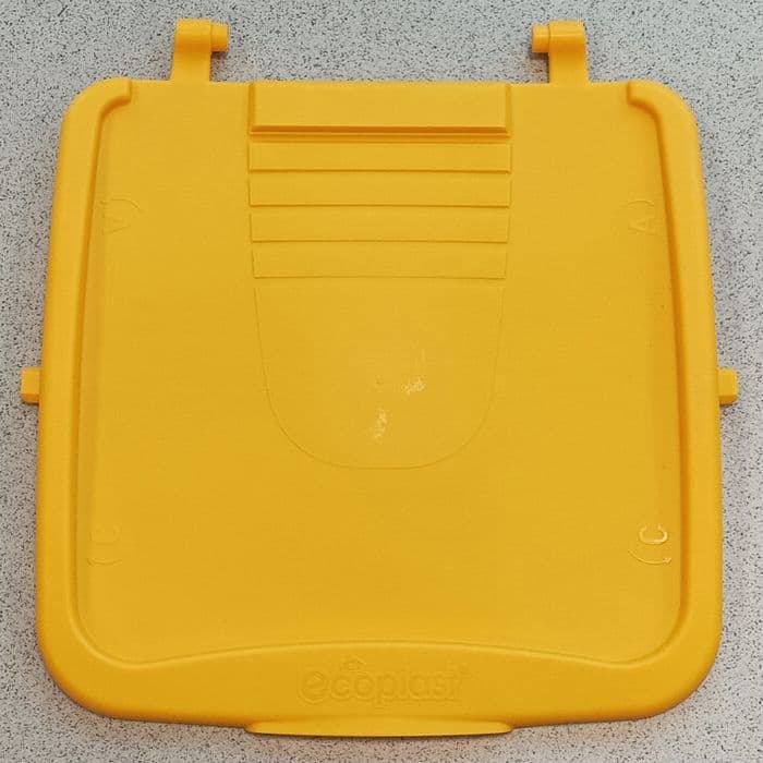 Coperchio Giallo x Pattumiera Ecoplus con MANIGL.50 l Col.assort - 2