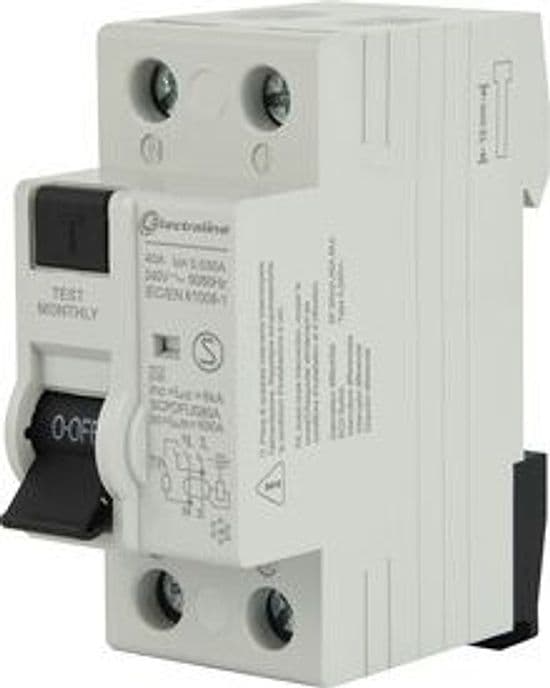 Interruttore Differenziale 30MA 40A 6KA Tipo a 2 Pezzi - 2