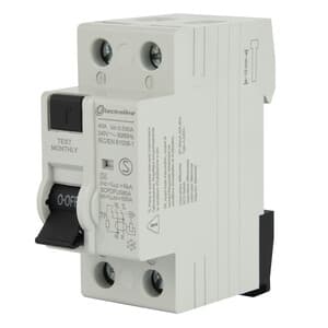 Interruttore Differenziale 30MA 40A 6KA Tipo a 2 Pezzi - 2
