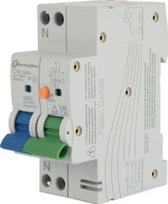 Interruttore Differ.magnetotermico 16A 30MA a C 2 Pezzi - 2