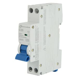 Interruttore Magnetotermico 25A 6KA 1P e N 4,5KA 2 Pezzi - 2