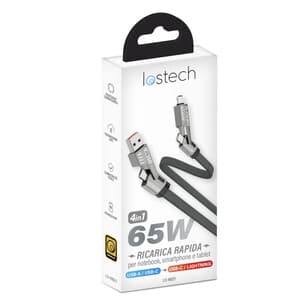 Cavo USB a con USB C Lighting 4IN1 65W - 2