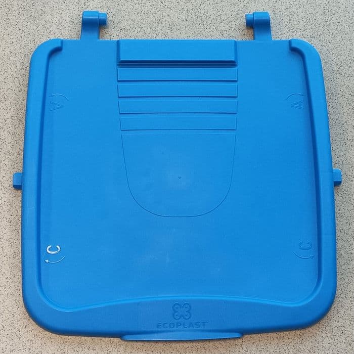 Coperchio Azzurro x Pattumiera Ecoplus con MANIGL.50 l Col.assort - 2