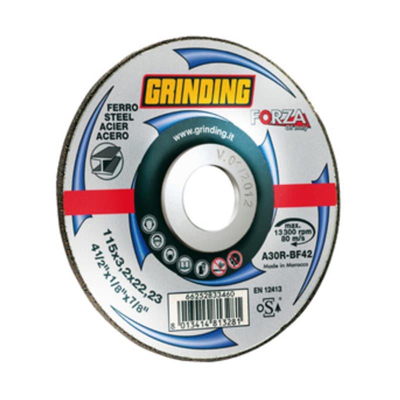 Grinding Forza Disco Ferro Piano 115 x 3,2 25 Pezzi - 2