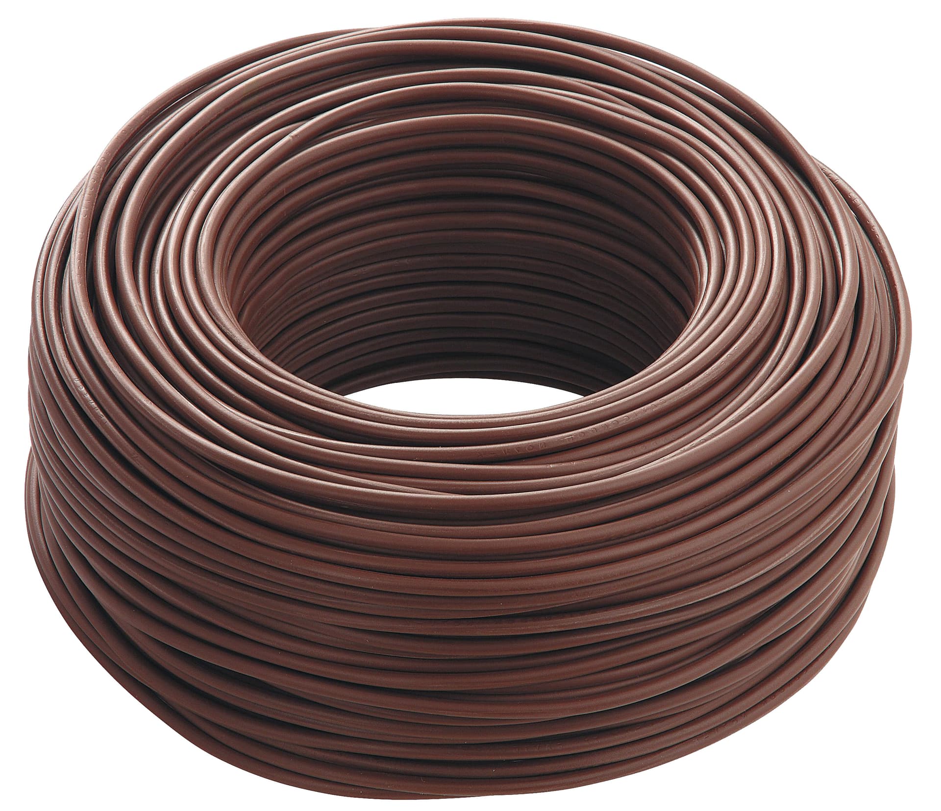 Cavo Elettrico FS180R18 Sez 3 x 1,50 mm Marrone 100 Mt - 2