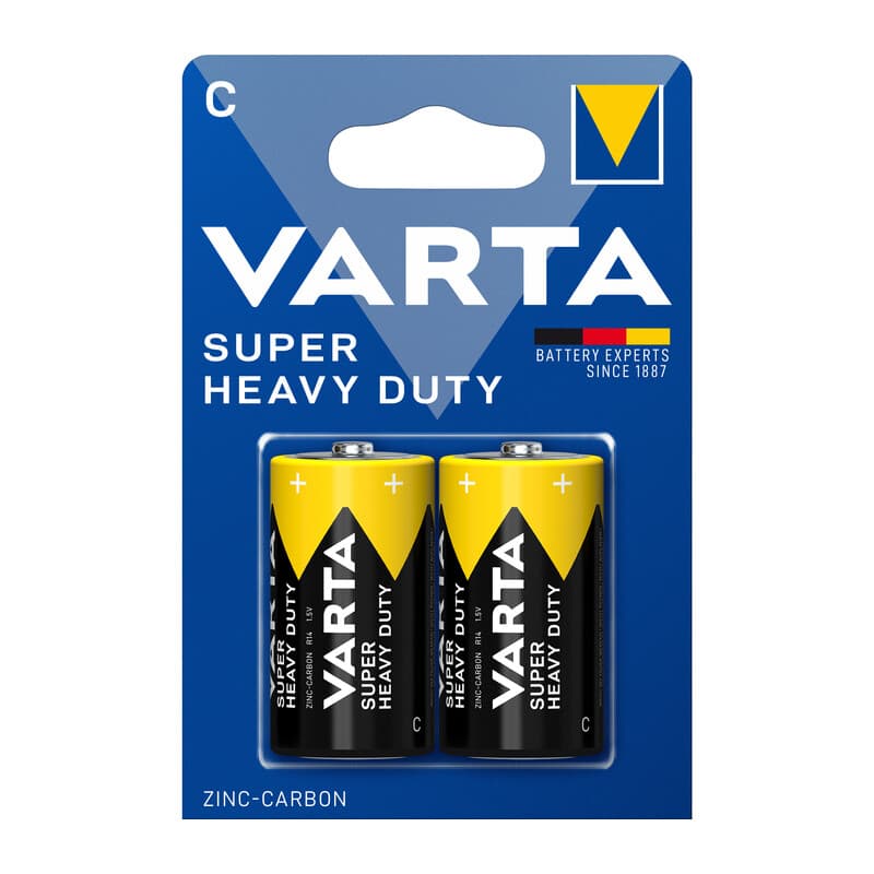 Varta Batt Superlife Zinco ½ Torcia Bl 12 Confezioni - 2