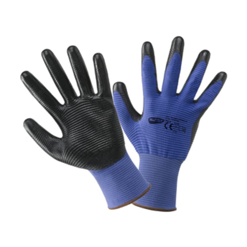 Guanti Poliestere Nitrile Crinkle Taglia 9 12 Pa - 2
