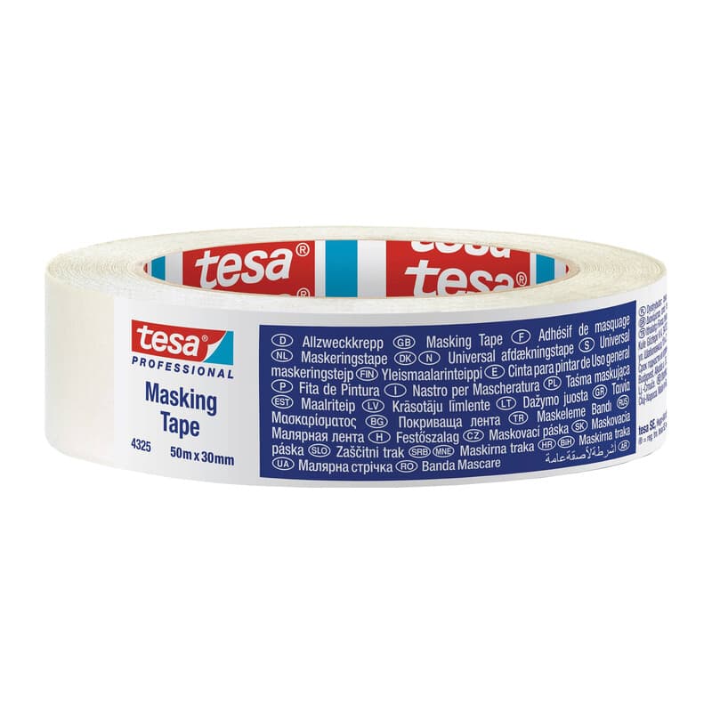 Nastro Maschera Edilizia Tesa 30 mm x 50 m Tesa 60 Pezzi - 2