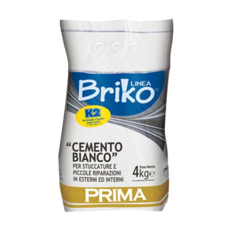 Linea Briko Cemento Bianco da 4 kg 4 Pezzi - 2