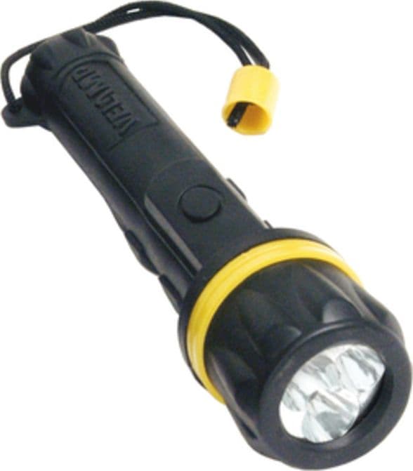 Torcia LED Rubber 2 Batterie Aa Non Incluse 12 Pezzi - 2
