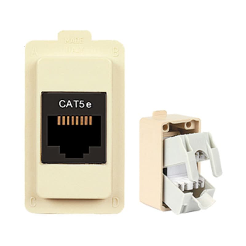 Presa Telefonica RJ45 CAT5 Tondo Ecl 2583 10 Pezzi - 2