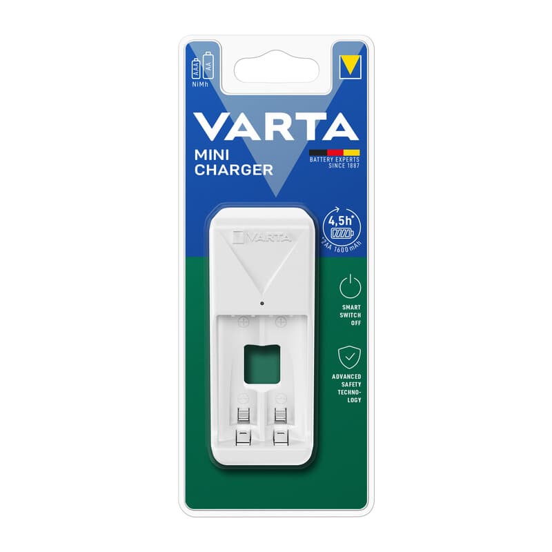 Varta Caricabatterie Mini Charger Vuoto 1 Bl - 2