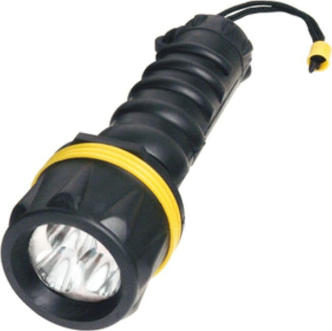 Torcia LED Rubber 2 Batterie D Non Incluse 12 Pezzi - 2