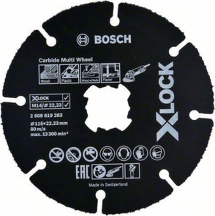 Bosch a Disco Universale Carbide Xlock 115 mm Bosch - 2