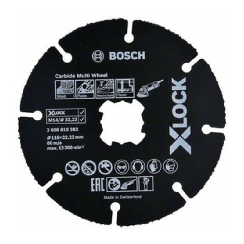 Bosch a Disco Universale Carbide Xlock 115 mm Bosch - 2