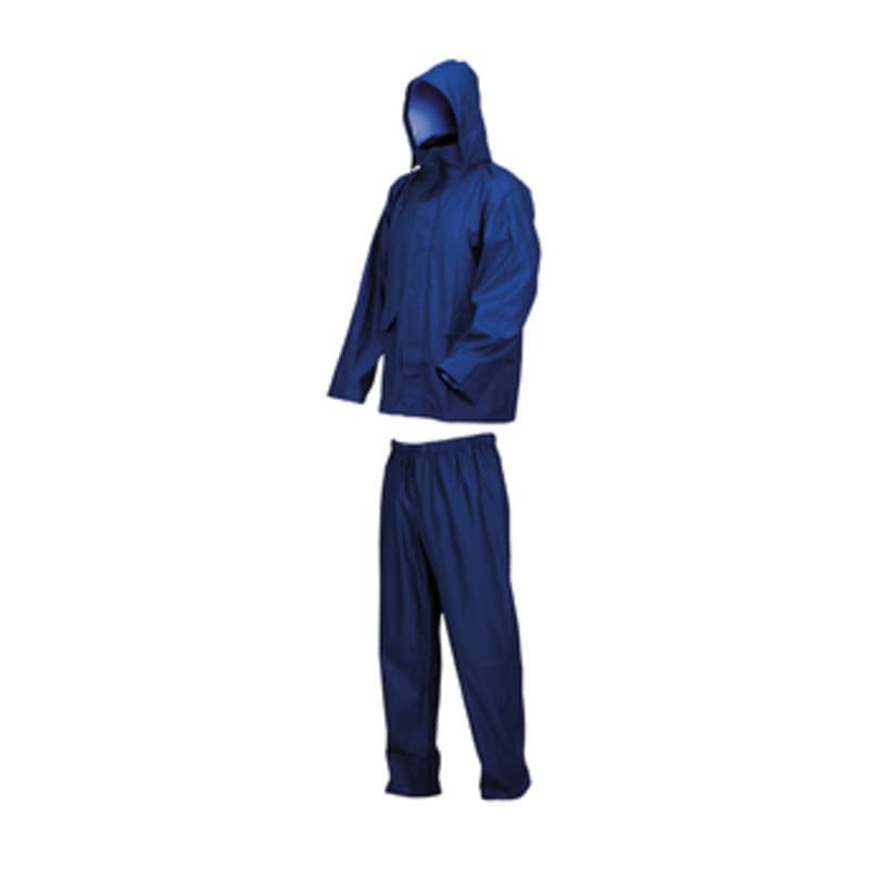 COMPLETO IMPERMEABILE LLUVIA TG.XXXL BLU  1 PZ - 2