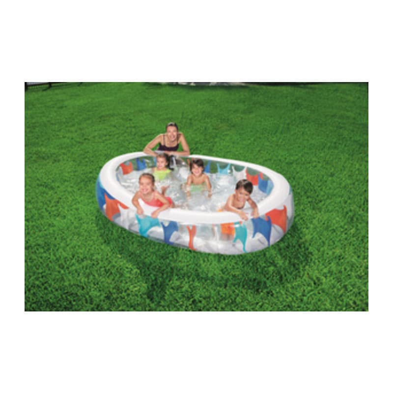 Piscina Gonfiabile Multicol 152 x 234 x 51H 54066B - 2