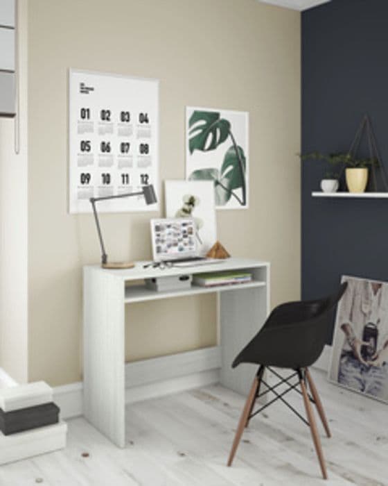 Kit Scrivania Star 79 x 43XH78 Cm Bianco Alpes Fores Habitat - 2