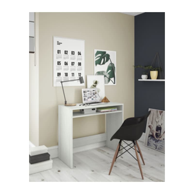 Kit Scrivania Star 79 x 43XH78 Cm Bianco Alpes Fores Habitat - 2