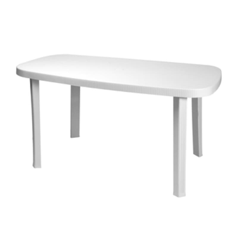Tavolo Garden Otello 136 x 82 x 72 cm Bianco - 2