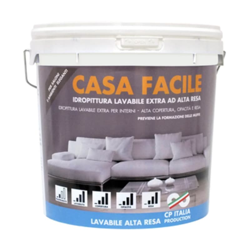 Idropittura Superlavabile Casa Facile 14 l - 2