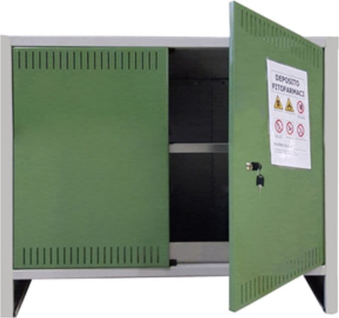Armadio per Fitofarmaci Kit 2 Ante 100 x 40XH80CM – Idroweb