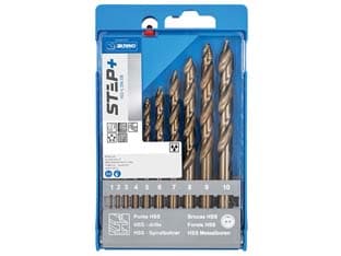 Punte HSS g Rettificate Step+ in Set da Pezzi 10 Krino - 2