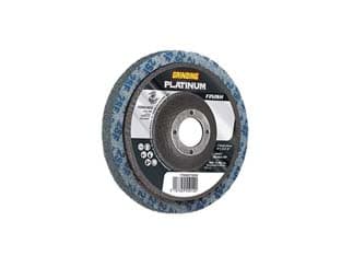 Disco Abrasivo Platinum Finish per Acciaio Inox Ø 115 mm Foro 22,2 5 Pezzi - 2