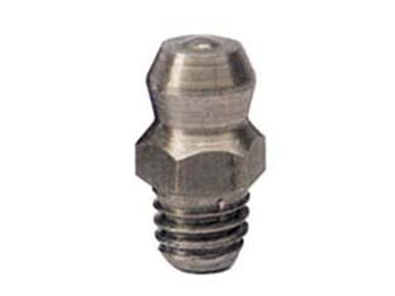 Testina per Ingrassatore Conico H1 Dritto 180° m 8X1,25 Alte 10 Pezzi - 2