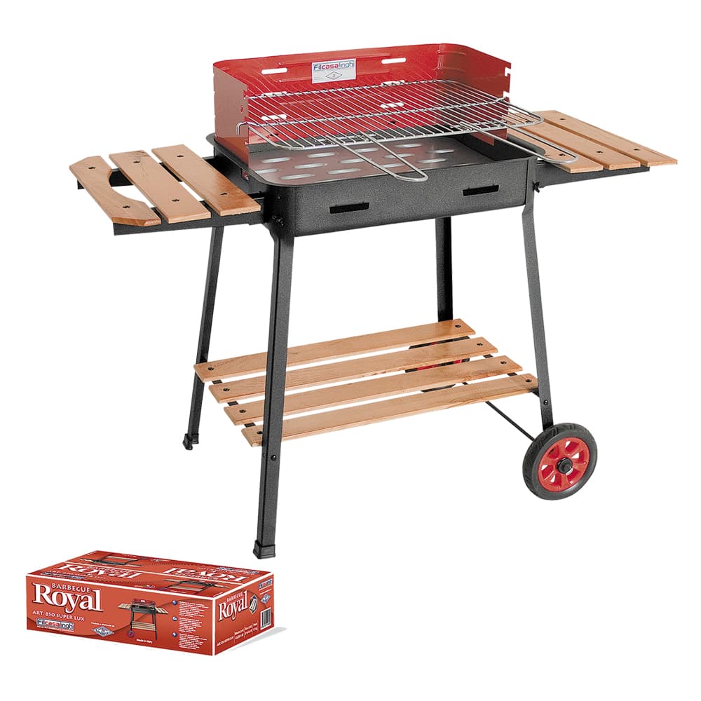 Barbecue Rettangolare Filcasalinghi 850 Super Lux 53 x 39 x 80 cm - 2
