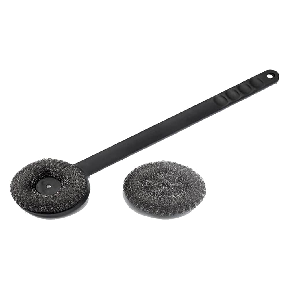 Spazzola per Griglie con Ompagrill Spugna Acciaio 45 cm - 2