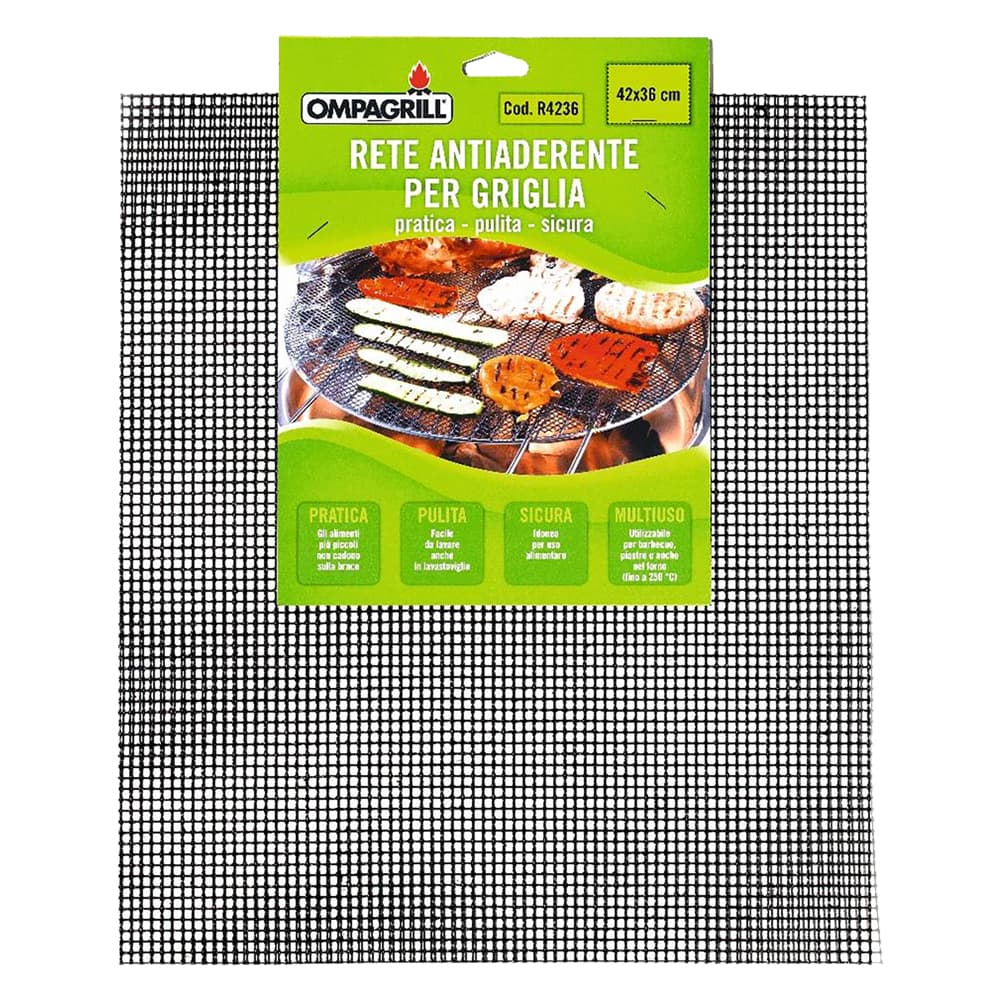 Rete Antiaderente per Grigliare Ompagrill 42 x 36 cm - 2