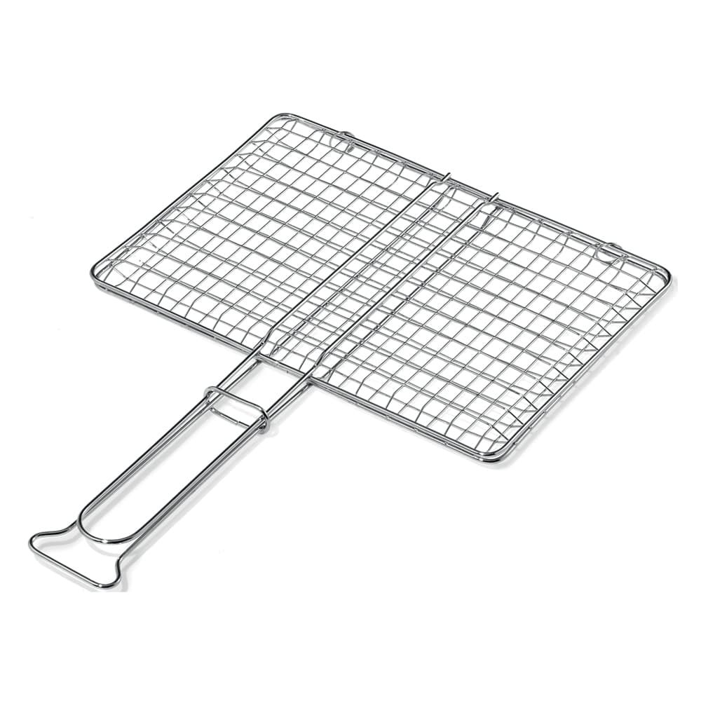 Graticola Doppia Ompagrill in Acciaio 35 x 40 cm - 2