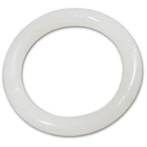Anelli per Scorritenda Tubolari in Plastica Bianco Ø 30 mm 45 100 Pezzi - 2