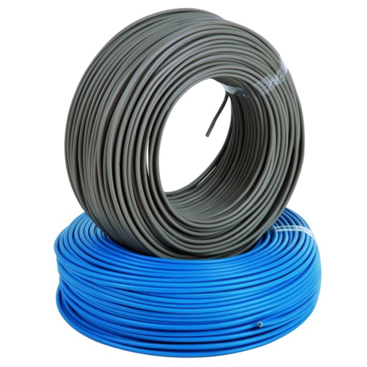 Cavo Unifilare Antifiamma 1,5 Mmq Nero 100 Metri - 2