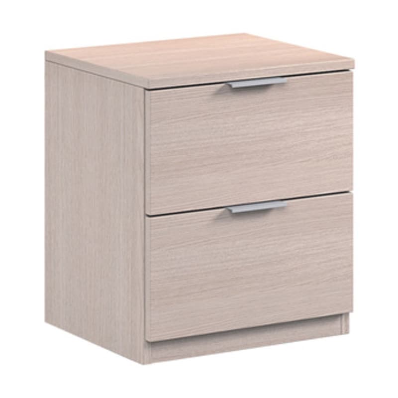 KIT COMODINO 2 CASSETTI 46X38X34 ROVERE CHIARO- FORES HABITAT- 1,0 pz - 2