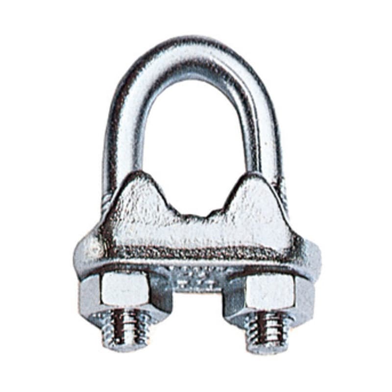 Morsetto per Fune Acciaio D 12 mm Export 25 Pezzi - 2