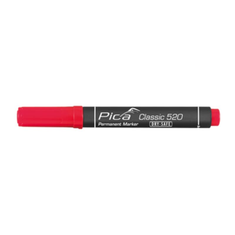 Pennarello Pica Classic Punta Tonda Rosso Pica Marker 10 Pezzi - 2